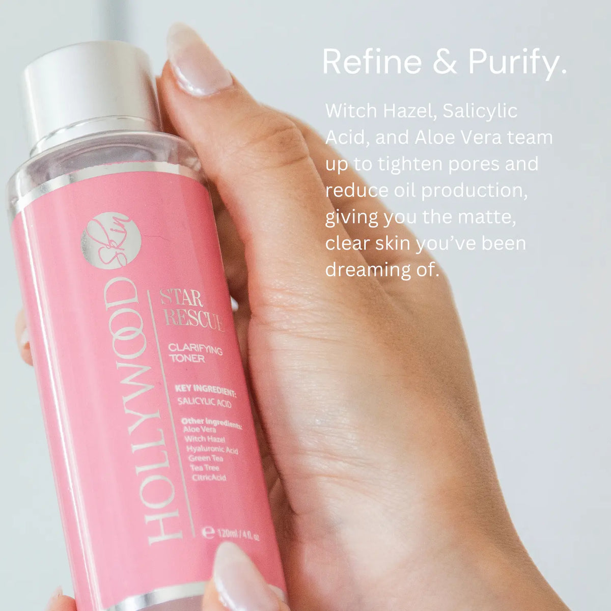 Clarifying Toner Hollywoodskin