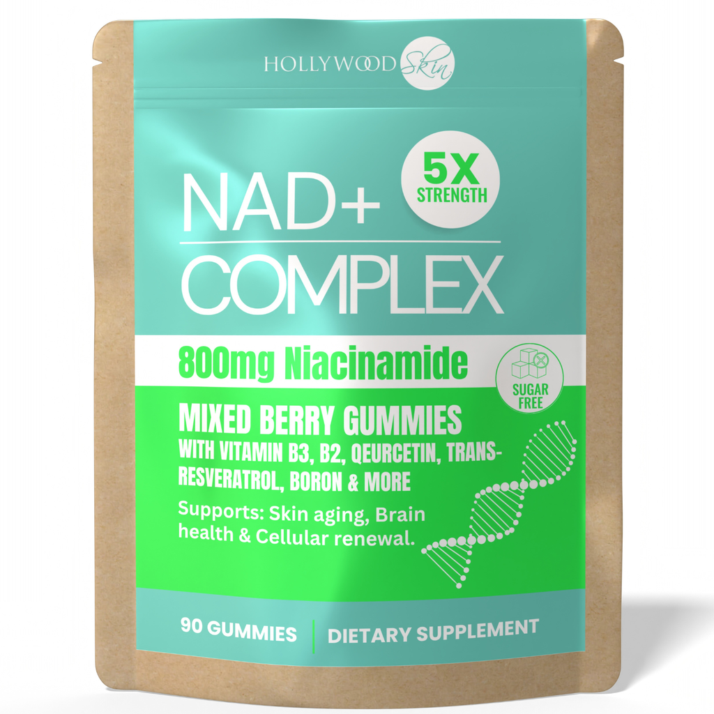 NAD+ Complex Gummies with 800mg niacinamide are designed to support cellular energy and mental clarity without the flushing, jitters, or crashes associated with traditional B3 formulas