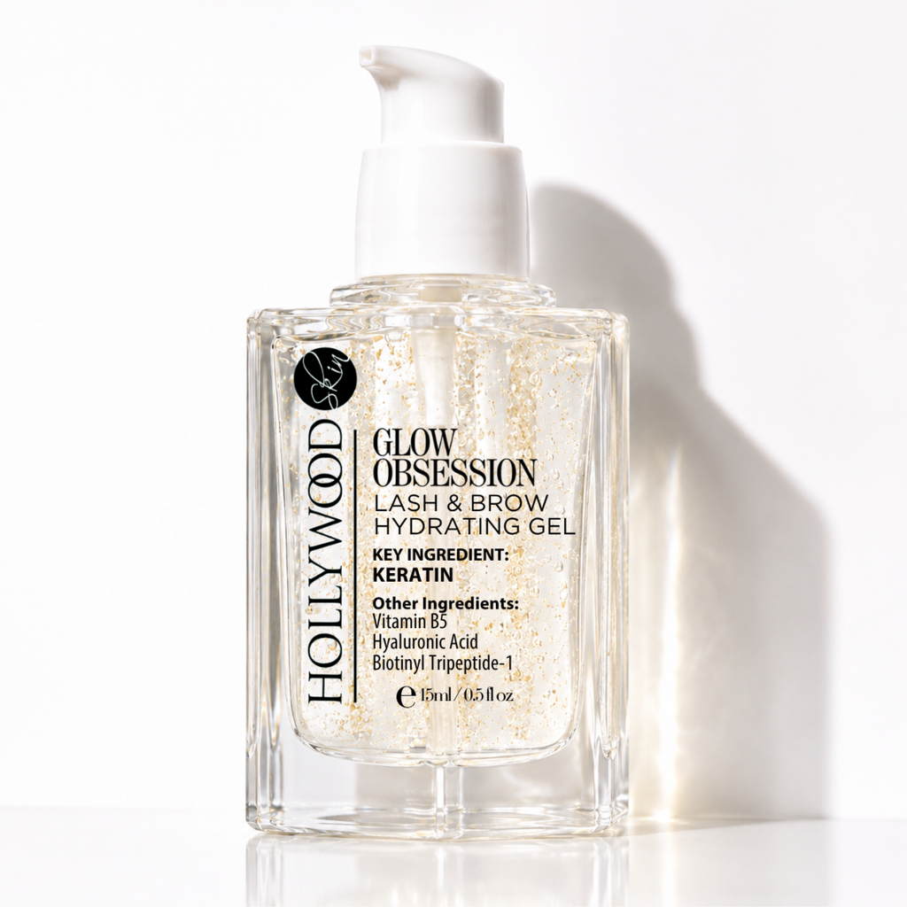 GLOW OBSESSION Återfuktande gel för fransar och bryn