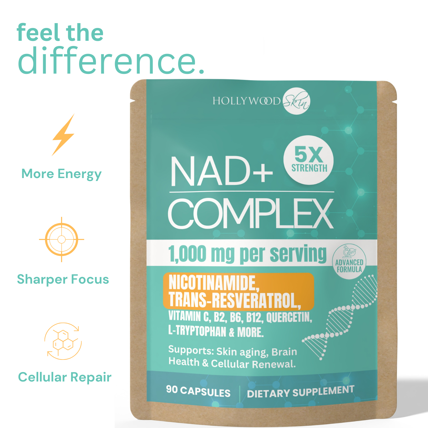 Capsules de complexe NAD+