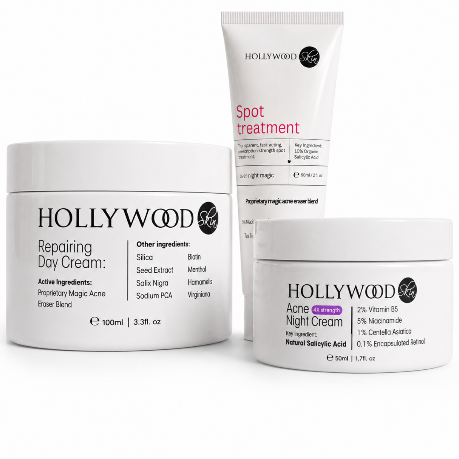 Clear Skin Acne Kit Hollywoodskin