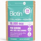 Biotin Collagen + Keratin Gummies – 3X Cleaner