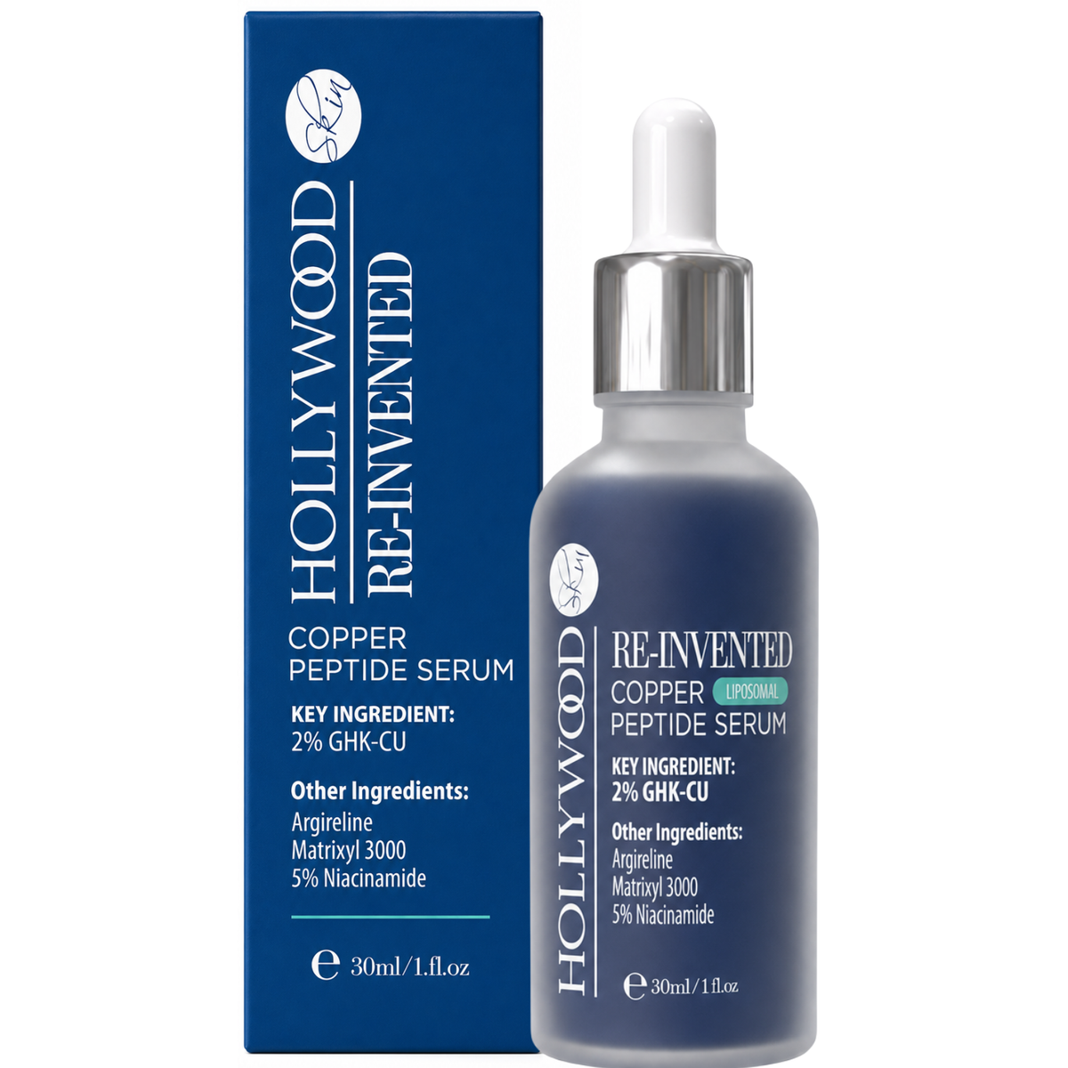 GHK-Cu Copper Peptide Serum for Skin Firmness