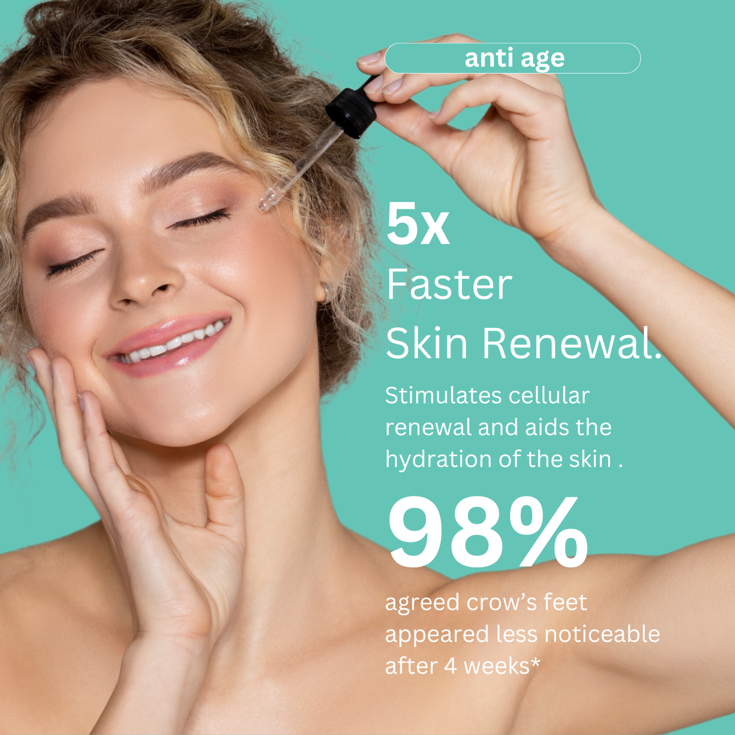 Sérum anti-âge à 2,5 % de rétinol