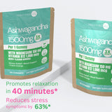 Ashwagandha stress relief gummies close-up