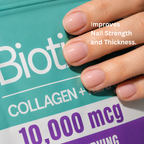Biotin Collagen + Keratin Gummies – 3X Cleaner