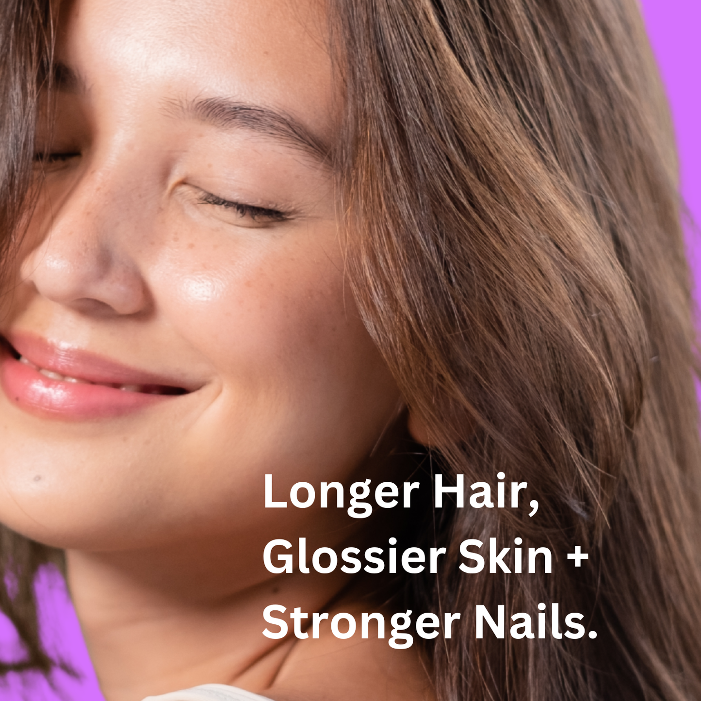 Gommes pour la croissance des cheveux et la force des ongles〡10 000 mcg de biotine, 1 500 mg de collagène et 300 mg de kératine