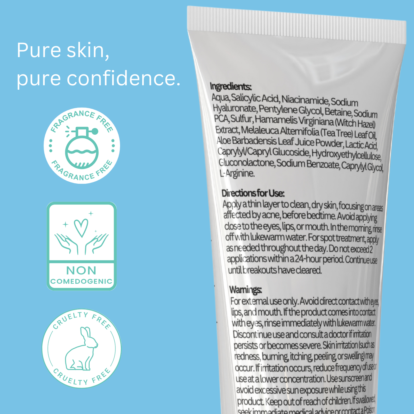 4X Strength〡Acne Spot Treatment with 10% Organic Salicylic Acid