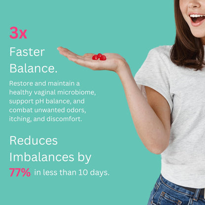 Vaginal Probiotics Gummies | 80 Billion CFUs