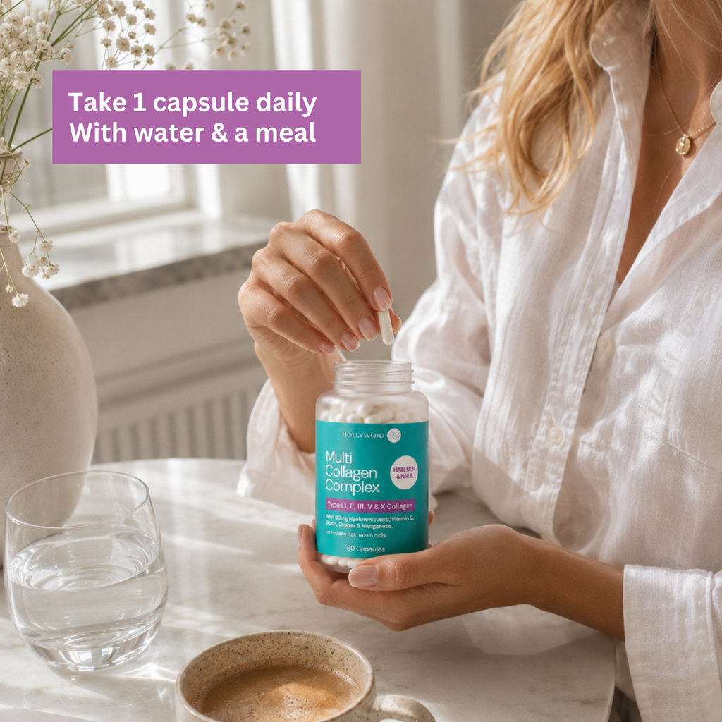 Multi Collagen Complex Supplement Facts label