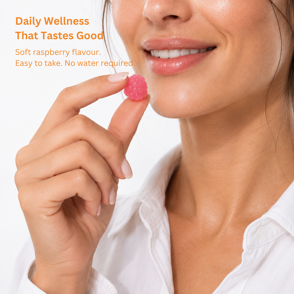 Zinc & Copper Gummies Supplement Facts – Zinc 15mg, Vitamin C 80mg, Vitamin D3 25mcg, Vitamin B6 2mg, Copper 1mg, Elderberry Extract 50mg