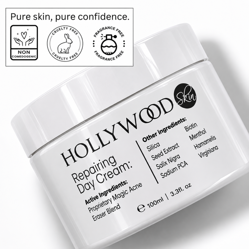 Acne Day Cream |
Lightweight day cream with 1% salicylic acid, witch hazel and vitamin A. Hydrates, controls excess oil and helps clear breakouts without irritation.