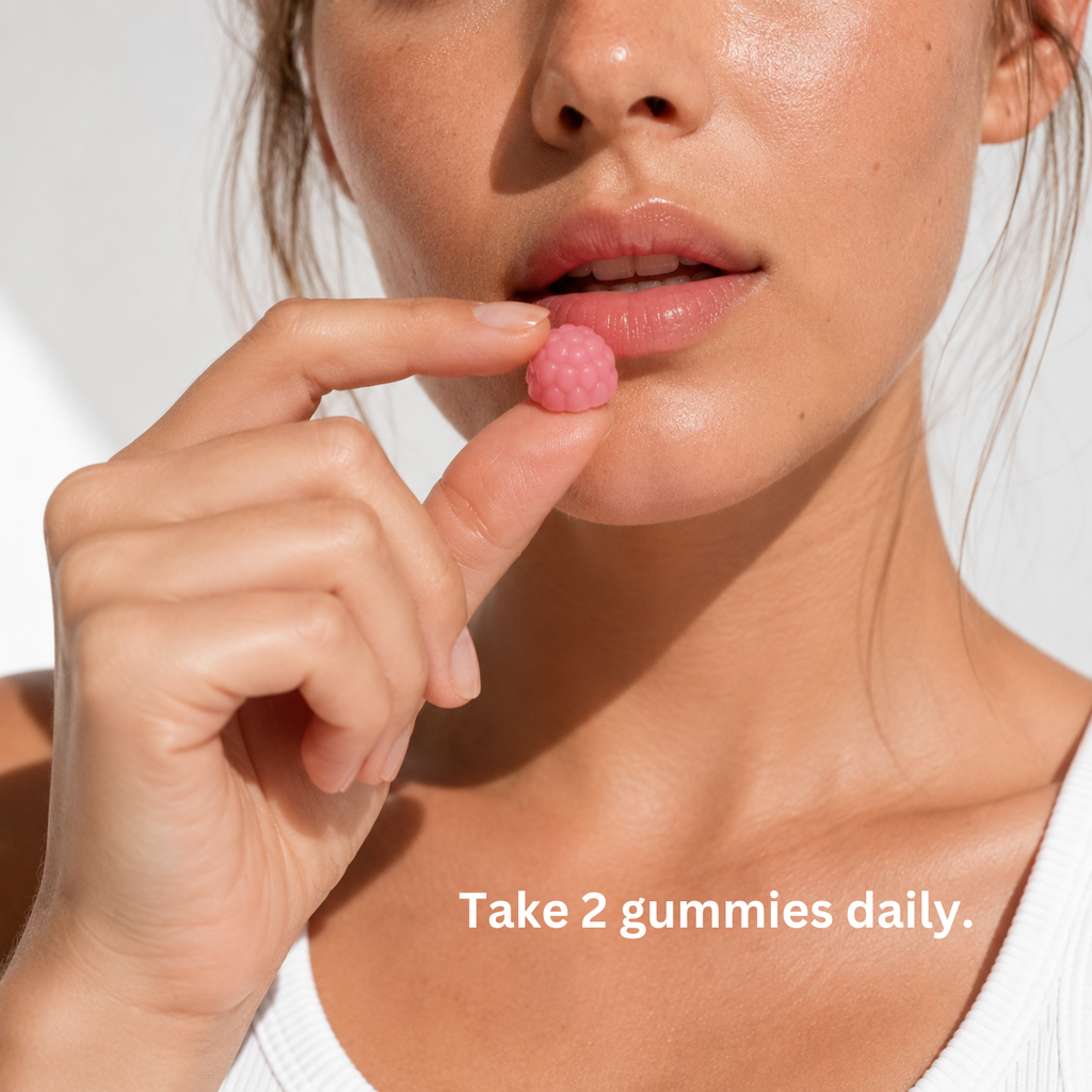 Copper Glycinate Gummies Supplement Facts – Copper 2mg, Vitamin C 60mg, Manganese 1mg, Biotin 5000mcg