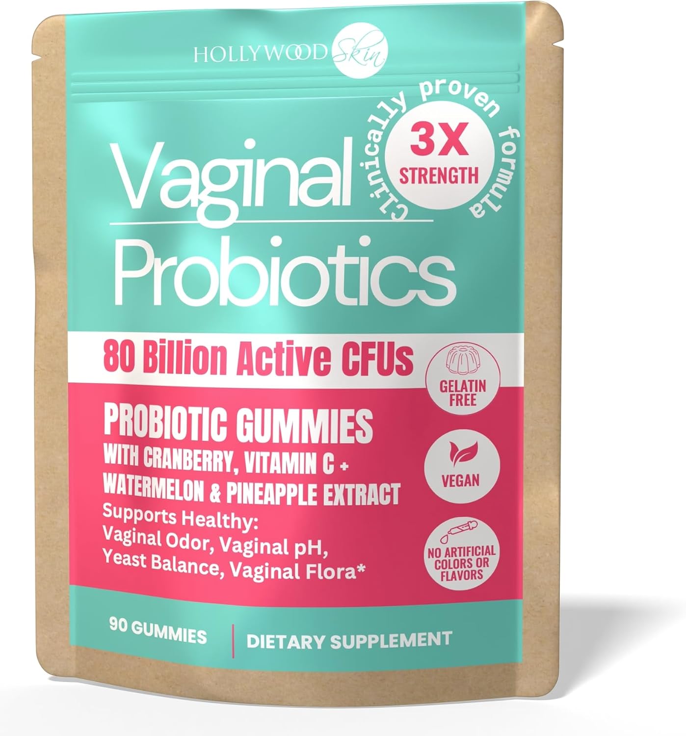 Vaginal Probiotics Gummies | 80 Billion CFUs