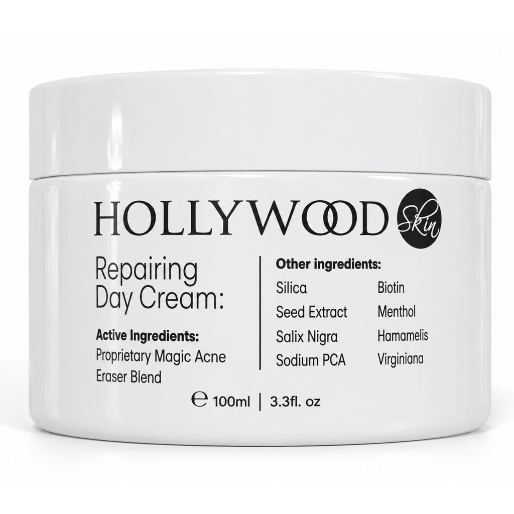 Acne Day Cream |
Lightweight day cream with 1% salicylic acid, witch hazel and vitamin A. Hydrates, controls excess oil and helps clear breakouts without irritation.