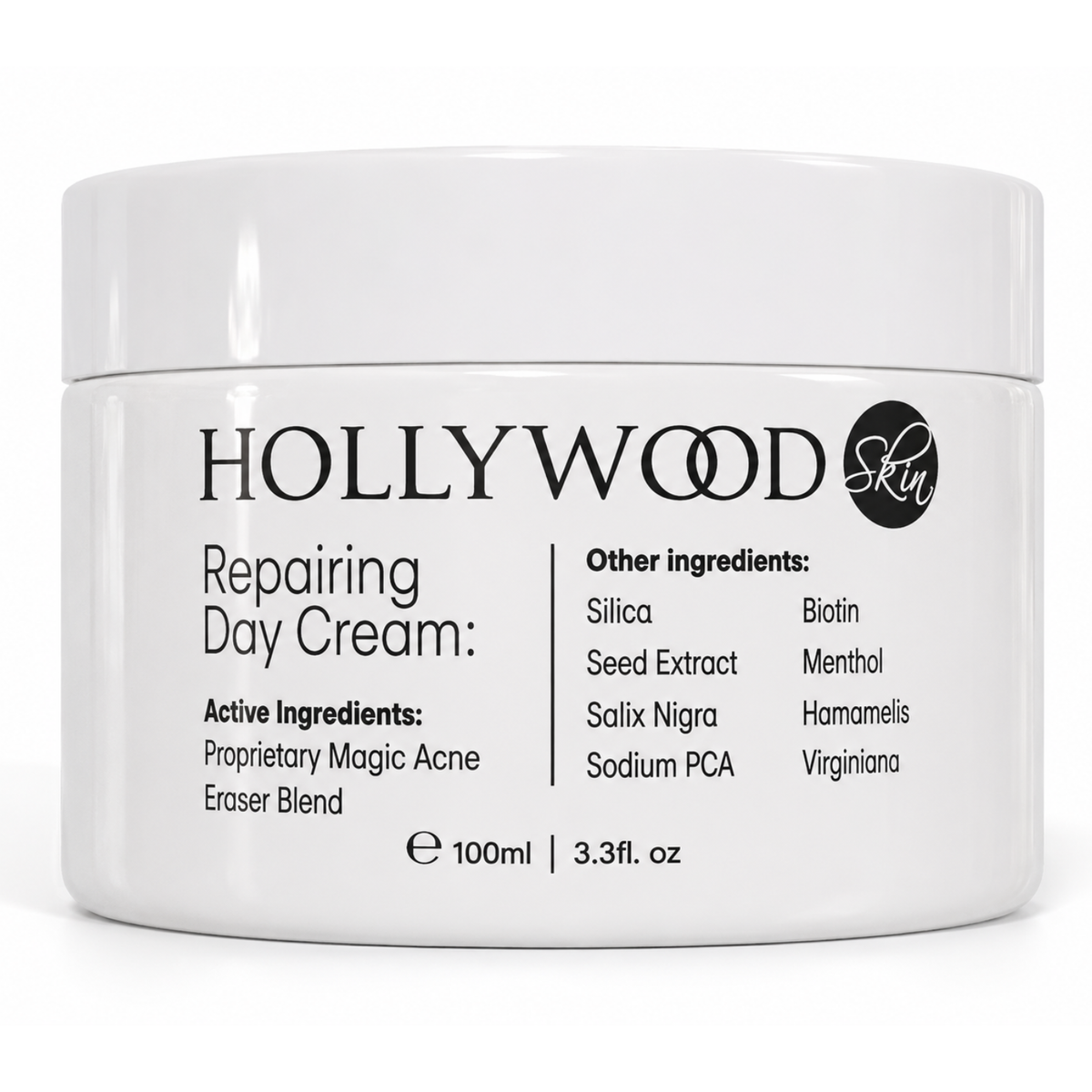 Acne Day Cream |
Lightweight day cream with 1% salicylic acid, witch hazel and vitamin A. Hydrates, controls excess oil and helps clear breakouts without irritation.