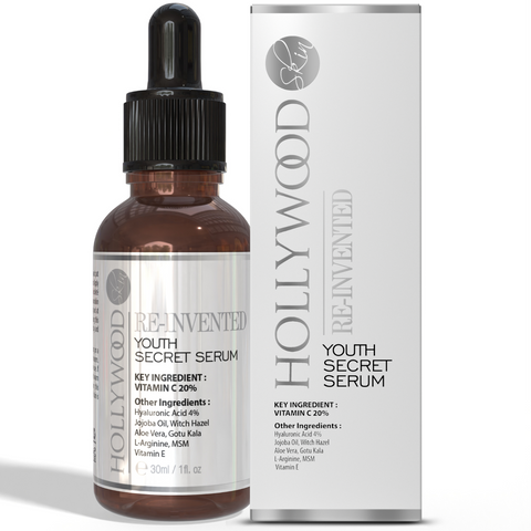 RE-INVENTED Youth Secret Serum - Triple strength brightening 20% Vitamin C serum